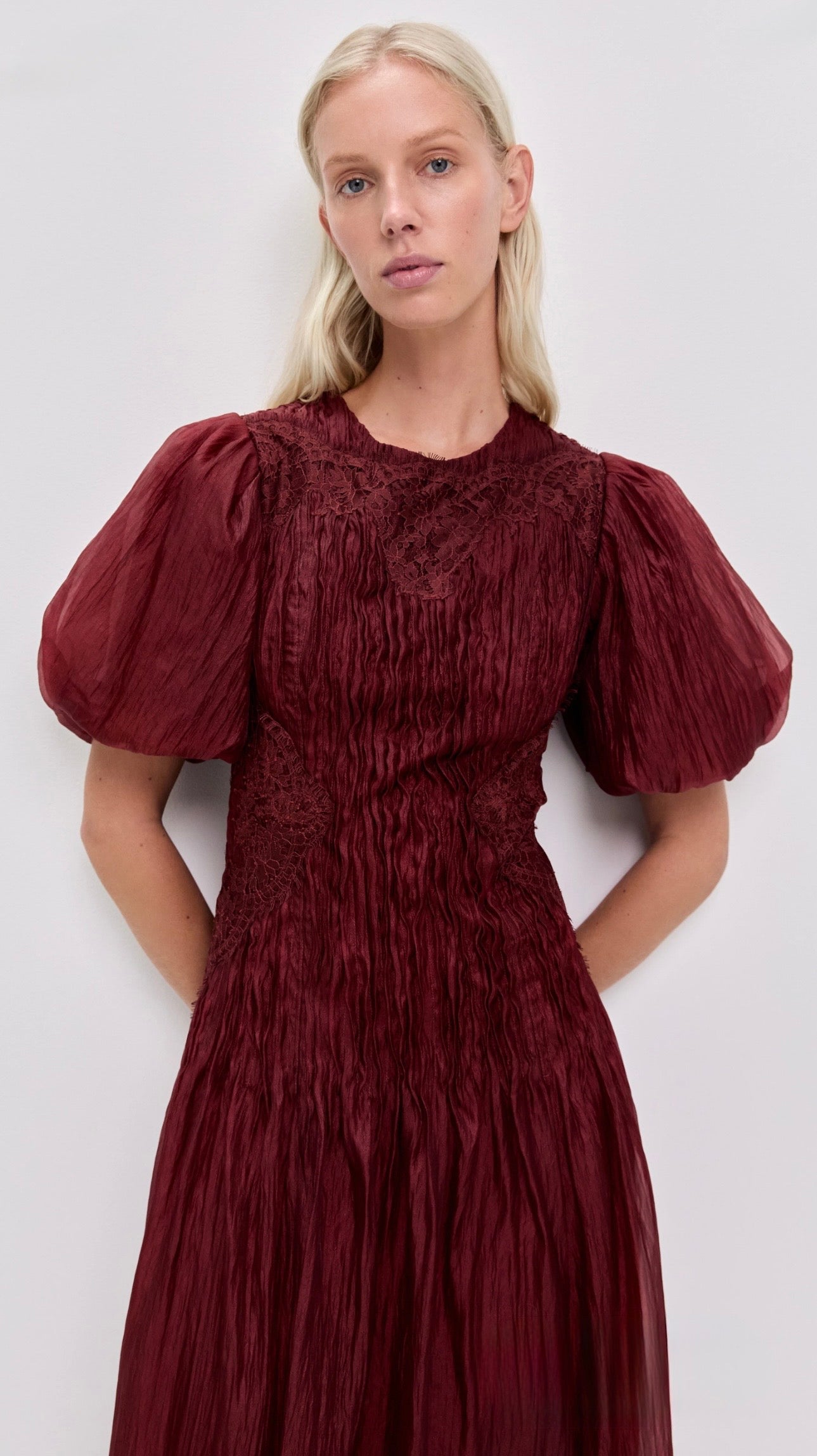 Aje Ophelia Midi Dress Size 14