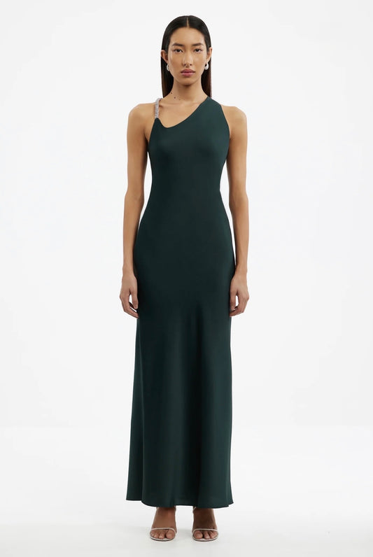 Significant Other Abbey Maxi Dress Emerald Size 8