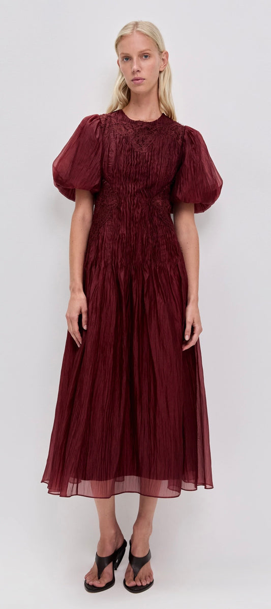 Aje Ophelia Midi Dress Size 14