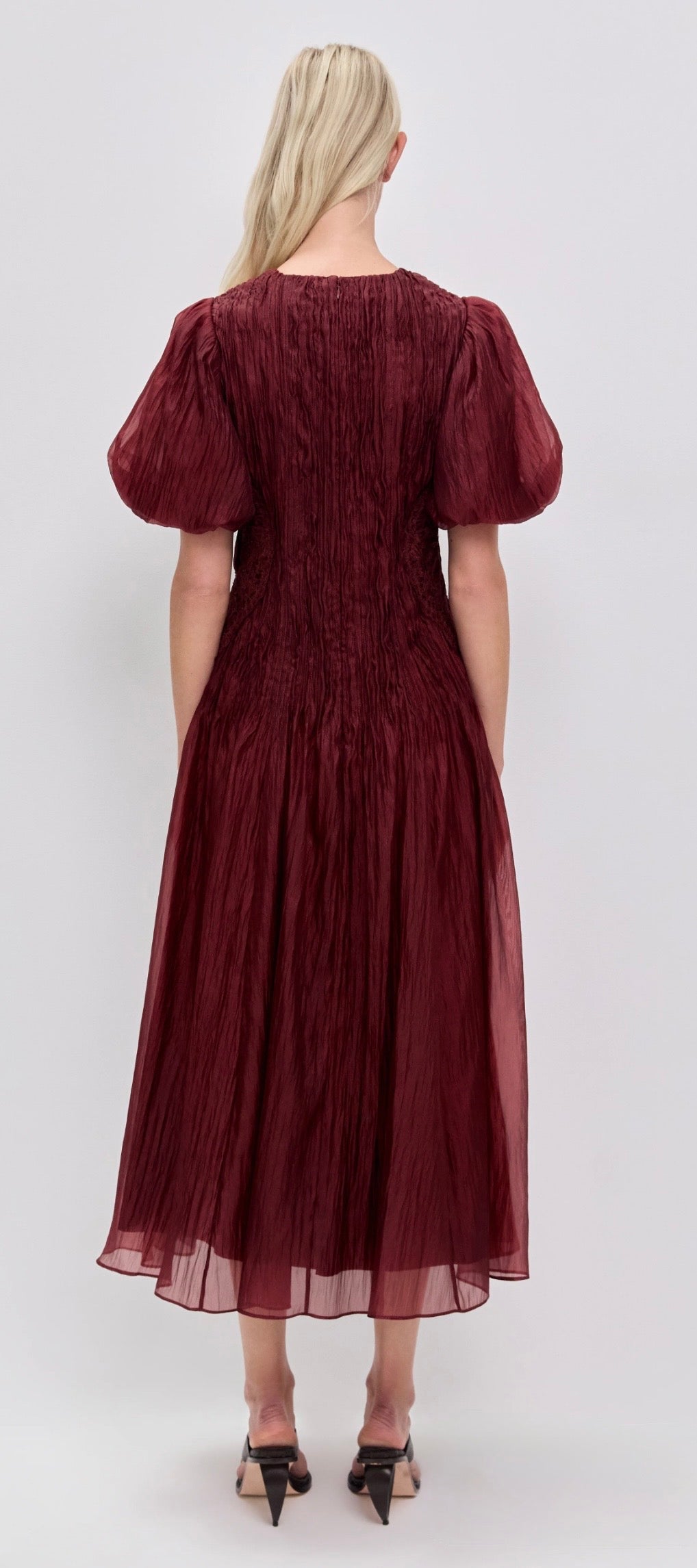 Aje Ophelia Midi Dress Size 14