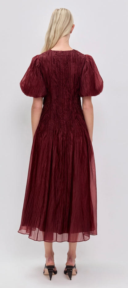 Aje Ophelia Midi Dress Size 14